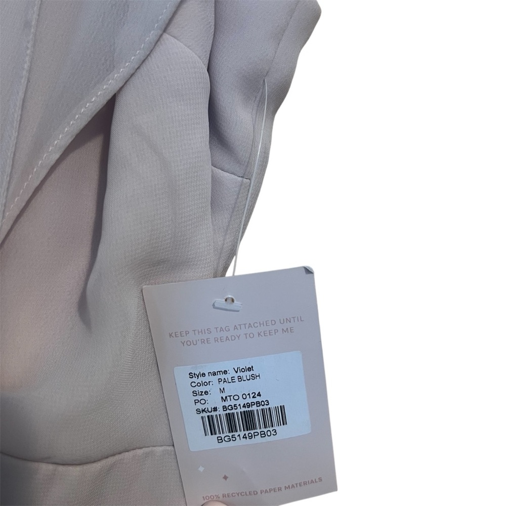 NWT Birdy Grey Violet Dress Pale Blush - Picture 4 of 5